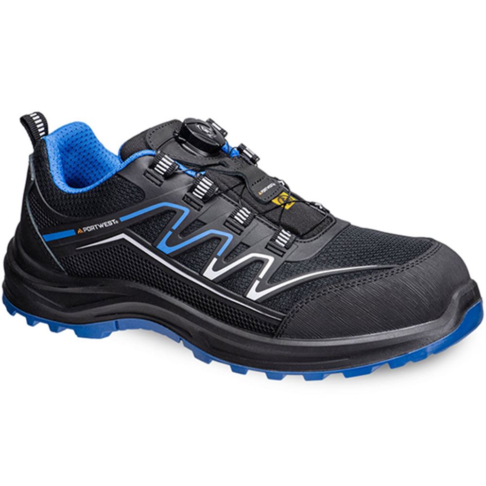 Portwest FT32 Composite KPU and Mesh Safety Trainer S1PS ESD SR FO