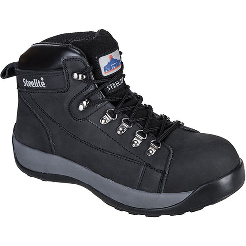 Portwest FW31 Steelite Mid Cut Nubuck Safety Boot SB HRO