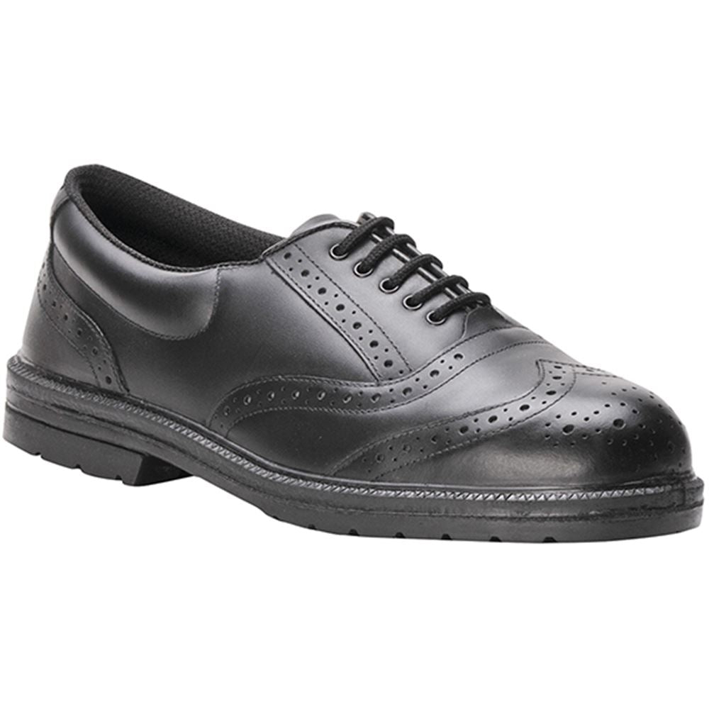 Portwest FW46 Steelite Executive Leather Brogue Safety Shoe S1P - Size 6 only