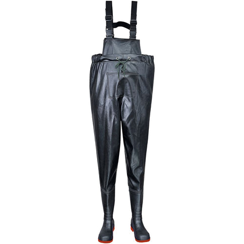Portwest FW74 Black Safety Chest Wader S5 FO SR