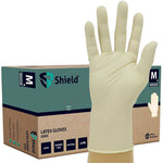 Polyco Shield GD05 Latex Powder Free Disposable Glove AQL1.5 Box100