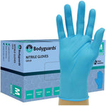 Polyco Bodyguards GD18 Blue Nitrile Powder Free Disposable Gloves AQL4.0 (Box 100)
