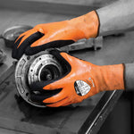 Polyco Grip It Oil C3 Cut B Cut Resistant Gloves GIOK3 with Nitrile Coating - 13g