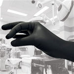 Polyco Bodyguards GL897 Black Nitrile Powder Free Disposable Glove AQL1.5 (Box 100)