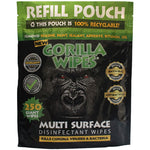 GREENER Multi Surface Gorilla Wipes (Refill of 250 Wipes) 1012REFILLGREEN