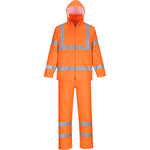 Portwest H448 Orange Class 3 Hi Vis Waterproofs