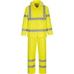 Portwest H448 Yellow Class 3 Hi Vis Waterproofs
