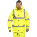 Portwest S460 Yellow Padded Waterproof Hi Vis Jacket