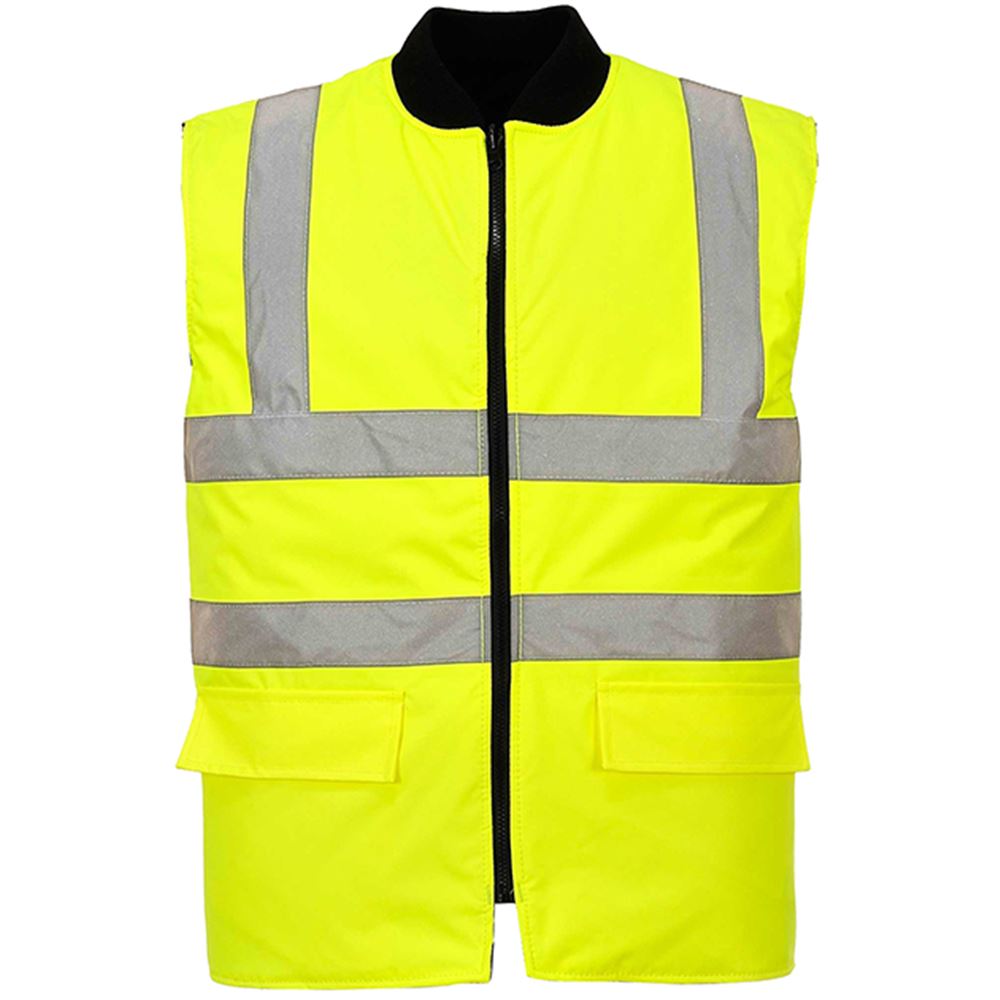Portwest S469 Yellow Hi Vis Reversible Gilet