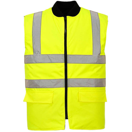 Portwest S469 Yellow Hi Vis Reversible Gilet