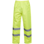 Uneek UC807 Yellow Hi Vis Waterproof Trousers