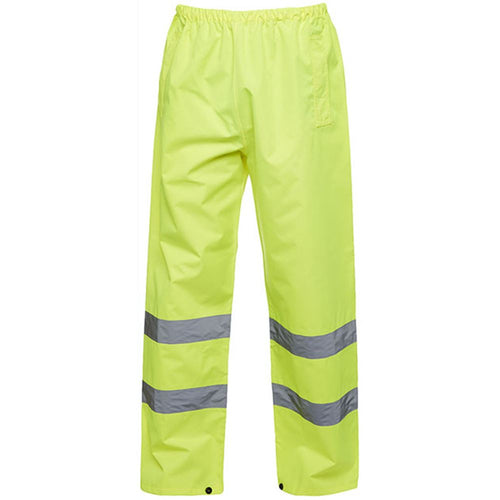 Uneek UC807 Yellow Hi Vis Waterproof Trousers