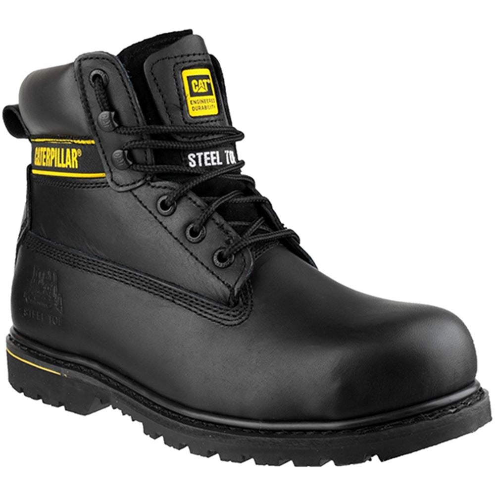 Caterpillar Holton Black Safety Boot SB HRO FO E SRC