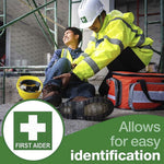 First Aider Helmet Sticker