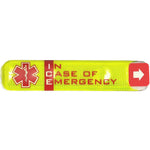 Vital ID I.C.E Hard Hat ID Tag
