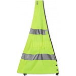 Leo Workwear Rosemoor Yellow Women's Waterproof Breathable Hi Vis Jacket with Maternity Expander