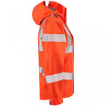 Leo Workwear Rosemoor Orange EcoViz Waterproof 15K Performance+ Breathable Women's Hi Vis Jacket