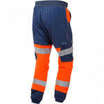 Leo Workwear Hawkridge Orange EcoViz 4X Stretch Hi Vis Jog Trouser