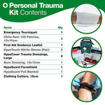 Personal Trauma First Aid Kit with Tourniquet & Chito-SAM Patches