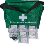100 Foil Blankets in Emergency Carry Holdall