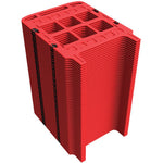 JSP Portagate 4 Gate Compact Reflective Barrier System KBU023-000-600 - Red