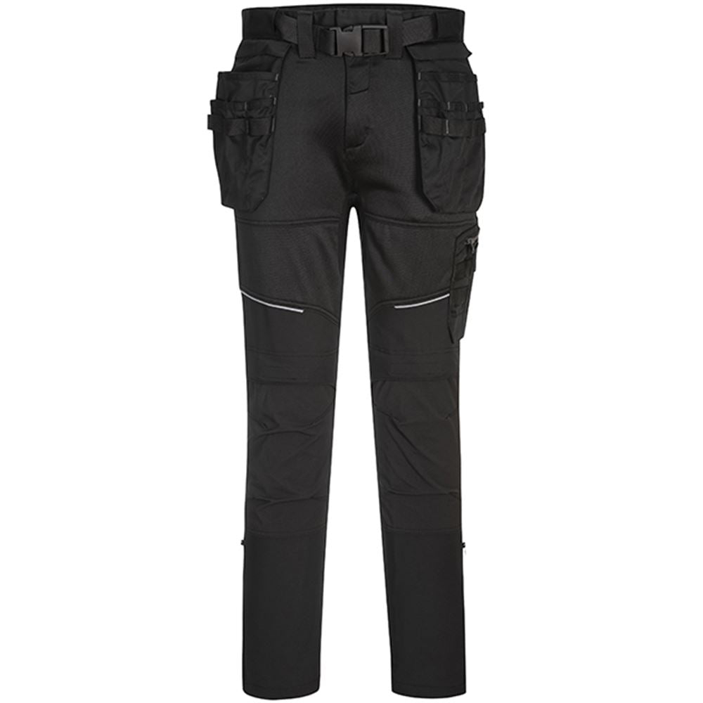 Portwest KX343 KX3 Black Stretch Holster Jogger Trouser 270g
