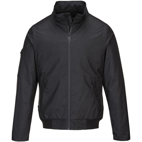 Portwest KX361 KX3 Black Breathable Lined Waterproof Bomber Jacket