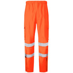 Leo Workwear Appledore Orange LTEC 3K Waterproof Hi Vis Trouser