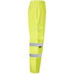 Leo Workwear Appledore Yellow LTEC 3K Waterproof Hi Vis Trouser