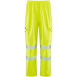 Leo Workwear Instow Yellow LTEC 15K Waterproof Breathable Hi Vis Cargo Trouser