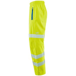 Leo Workwear Lundy Yellow LTEC 20K High Performance Waterproof Breathable Hi Vis Cargo Trouser