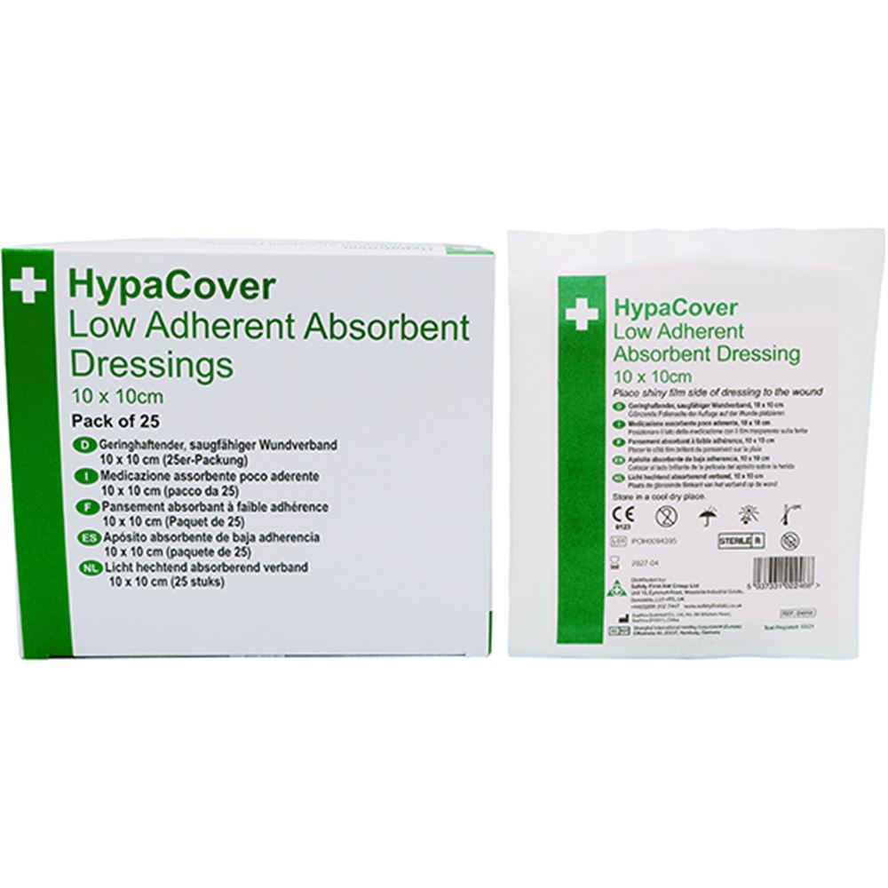 HypaCover Low Adherent Absorbent Dressing (Pack 25)