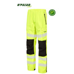 Pulsar Life LFE906 Yellow GRS Recycled Waterproof Hi Vis Overtrouser