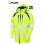 Pulsar Life LFE968 Yellow Women's GRS Recycled Insulated Waterproof Hi Vis Jacket