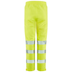 Leo Workwear Hannaford Yellow Waterproof Breathable Women's Hi Vis Trouser
