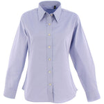 Uneek UC703 Ladies Pinpoint Oxford Long Sleeve Shirt 140g