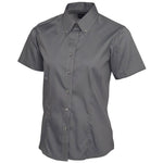 Uneek UC704 Ladies Pinpoint Oxford Short Sleeve Shirt 140g