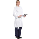 Portwest LW63 Women's White Polycotton Standard Coat 210g