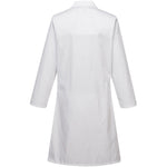 Portwest LW63 Women's White Polycotton Standard Coat 210g