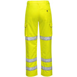 Portwest LW71 Yellow Polycotton Womens Hi Vis Trousers