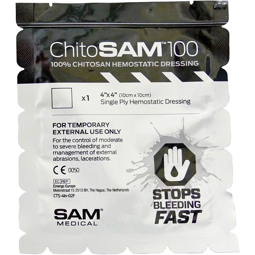 Chito-SAM 100 Patch Haemostatic Dressing (10 x 10cm)
