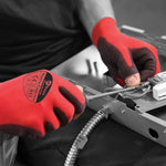 Polyco Matrix Fingerless Work Gloves 933 with PU Palm - 13g