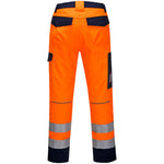 Portwest MV36 Orange/Navy Modaflame HVO Multi Inherent Flame Resistant Anti Static Arc Hi Vis Trouser