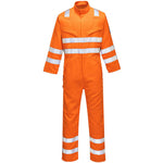 Portwest MV91 Orange Modaflame HVO Multi Inherent Flame Resistant Anti Static Arc Hi Vis Coverall