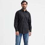 Uneek UC701 Mens Long Sleeve Pinpoint Oxford Shirt
