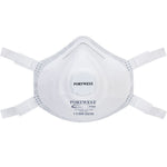 Portwest P305 FFP3D Premium Valved Moulded Disposable Masks (Pack 5)