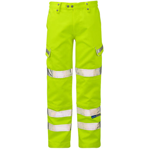 Pulsar P346 Yellow Hi Vis Combat Trousers