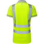Pulsar P700 Yellow Women's Hi Vis Polo Shirt