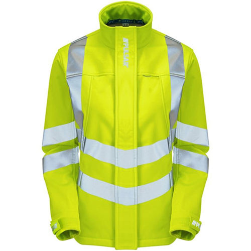 Pulsar P706 Yellow Women's Hi Vis Softshell Jacket (3L)