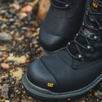 Caterpillar Premier Waterproof Wide Fit Side Zip Safety Boot S3 WR HRO SRC